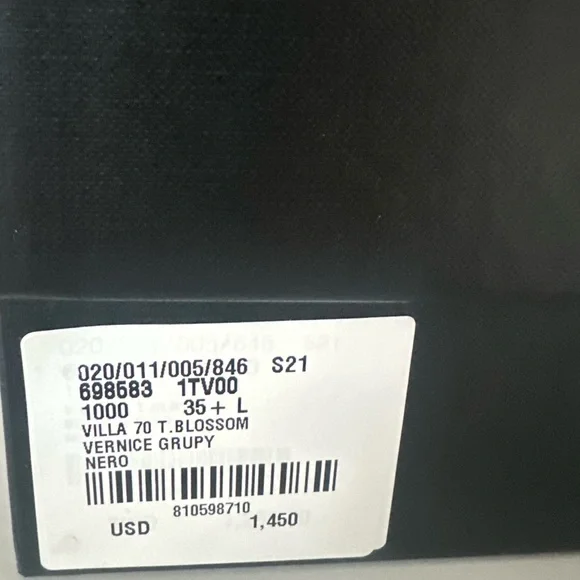 Saint Laurent Black Patent Leather Heeled Ankle Boots - Picture 9 of 9